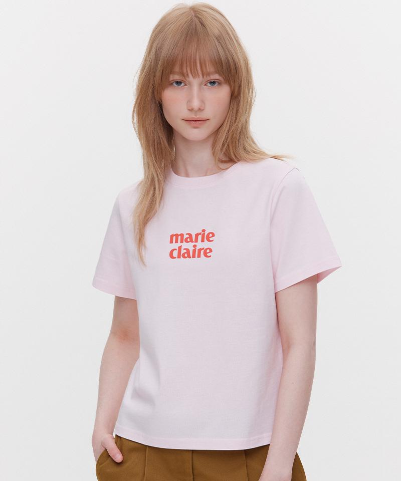 MARIE CLAIRE Basic Logo Short Sleeve T-Shirt (Magbts09M)