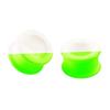 WKOUD Silicone Tunnels Ear Gauges 3-38mm Double Flared Saddle Expander For Women Men Body Piercing Jewelry Gauge