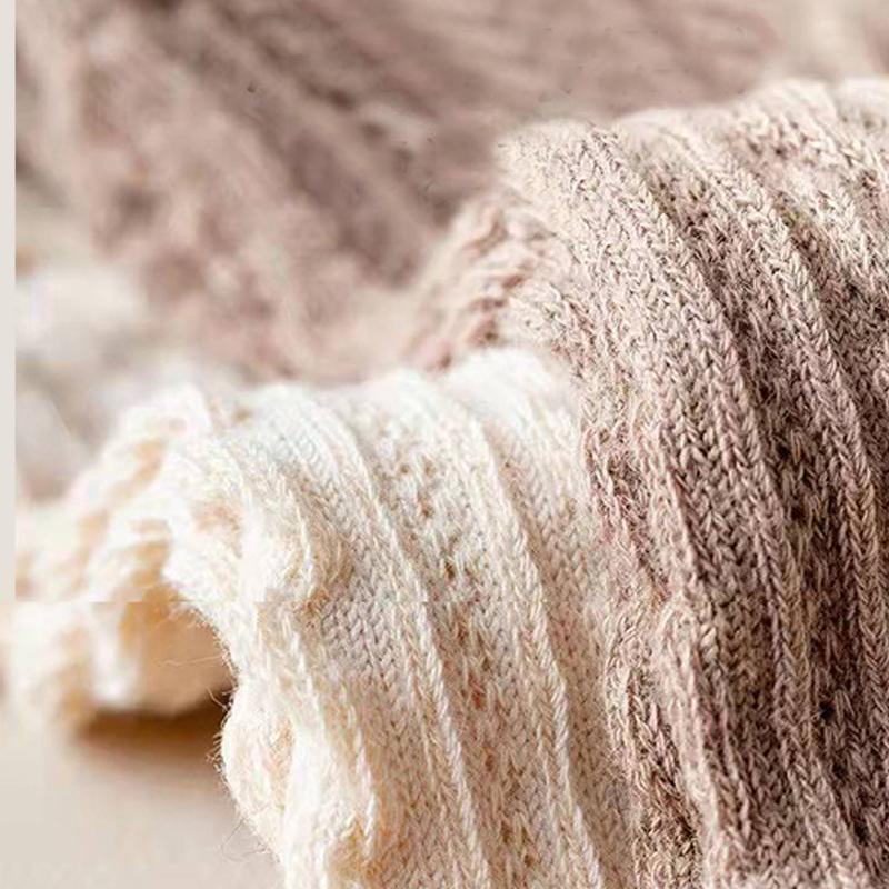 Kvinner pustende sokker Kvinnelige hule sokker Vårkoreanske jenter Søte tidevann jenter Twist Sokker