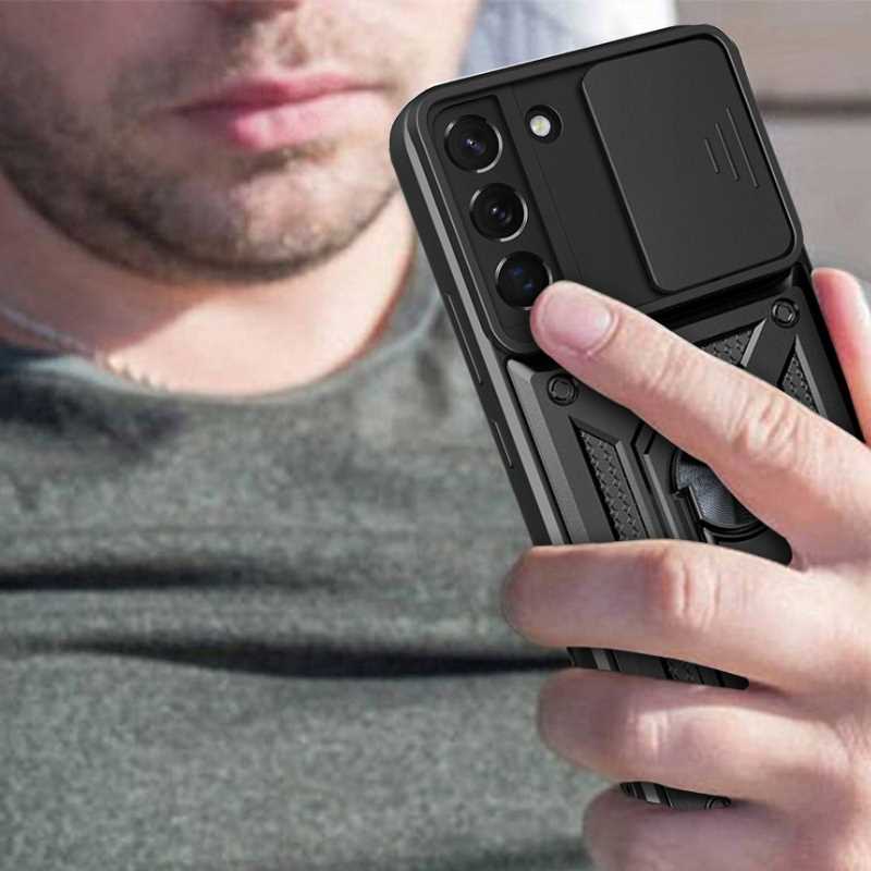 Sc Camring Galaxy S22+ Black