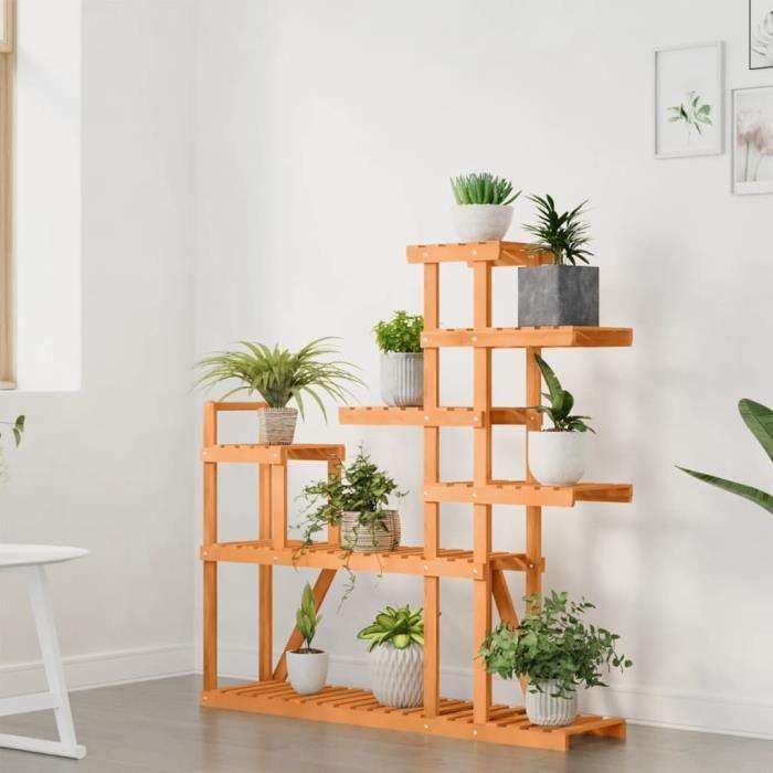 VidaXL Support à fleurs 110x25x111 cm bois massif de sapin 362868