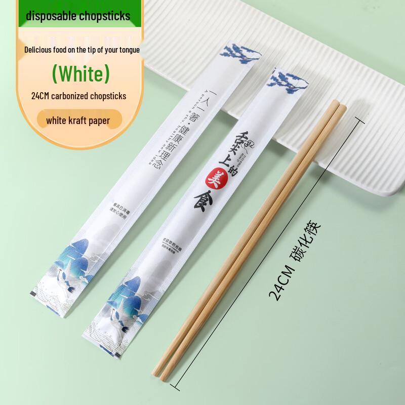 Einweg-Kraftpapier-Essstäbchen