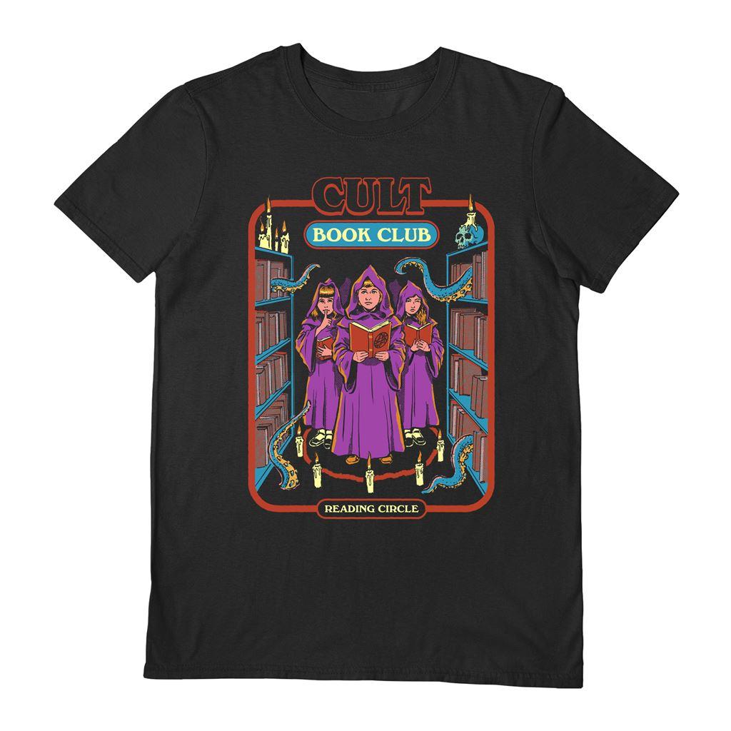 Steven Rhodes Unisex Adult Cult Book Club T-Shirt
