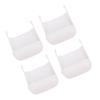 4PCS Wall Mount Holder Fit for YORK3 YORK3 G YORK3 G17 AC Remote Control Air Conditioning Controller Storage Rack