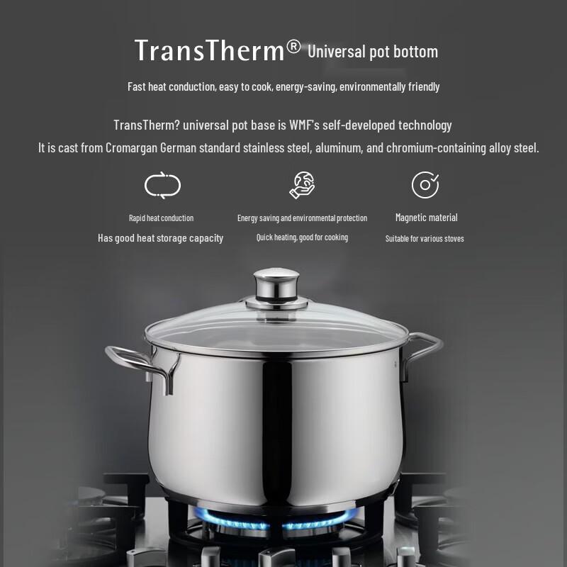 WMF Stainless Steel 2-Piece Induction Cookware Set