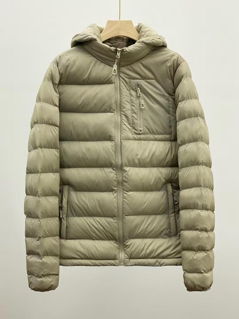 High-Quality Men's & Women's Ribbed Hooded Cotton Jacket for Outdoor Sports & Travel