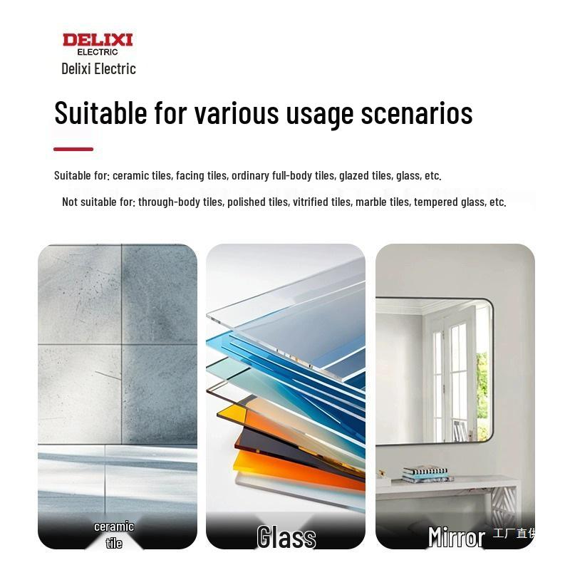 Delixi Handheld Diamond Glass & Tile Cutter Tool