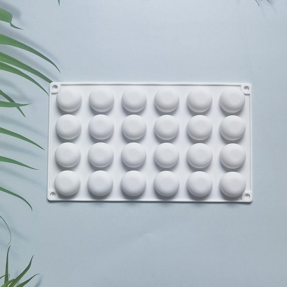 

24 отверстия круглая форма для торта силиконовая форма для выпечки хлеба шоколада десерта пирожных формы для желе мыловарения инструменты