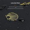 Automatic 3-Fold Ginkgo UV Sun & Rain Umbrella