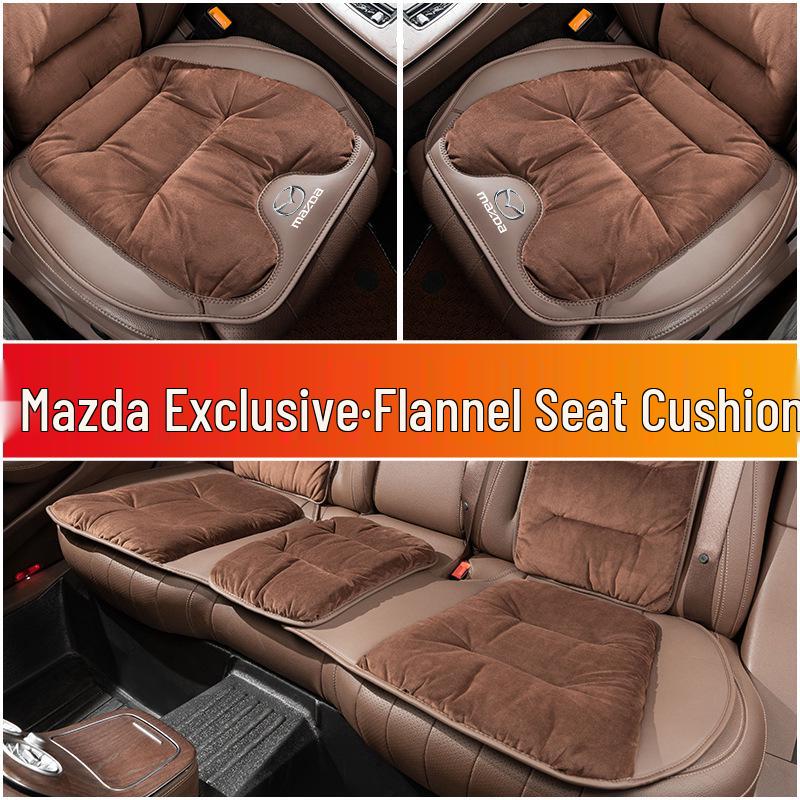 Mazda CX3/CX4/CX5/Atenza Car Seat Cushion with Flannel Lumbar Support