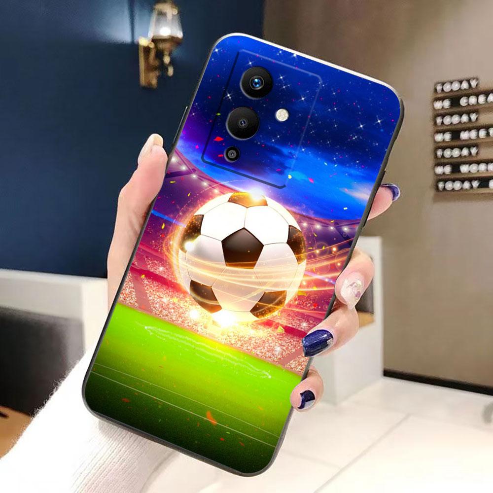 Fußball Fußball Ball Handyhülle Für Infinix TECNO POP SPARK SMART 6 7 8 9 CAMON 40 30 30S 15 16 17 20 20C Pro Hülle Abdeckung Schale