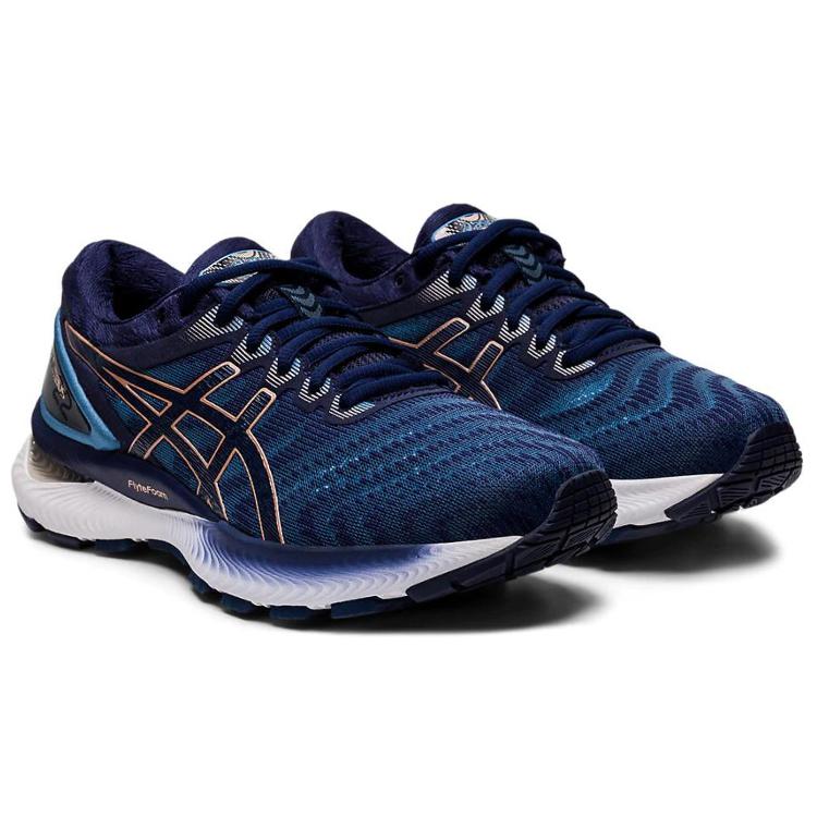 Asics Gel Nimbus 22 Wide 'Grey Floss' Damen 1012A586-401