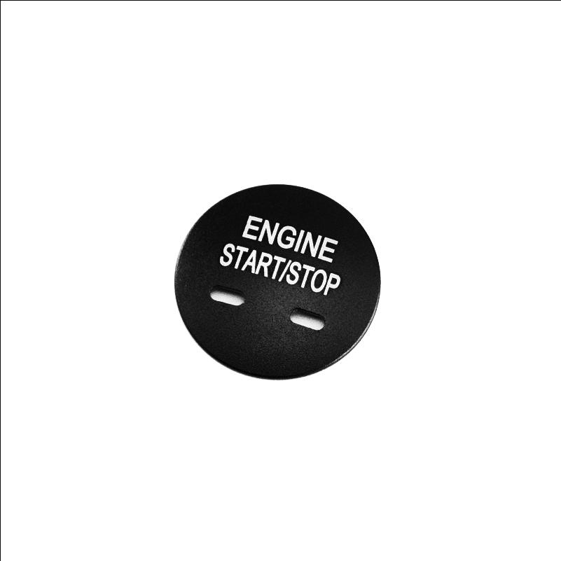Engine start stop button Decoration Patch Ring Metal Car Stickers For Cadillac CT5 CT6 CTS XT5 XTS Interior Accessories Trim AHO1