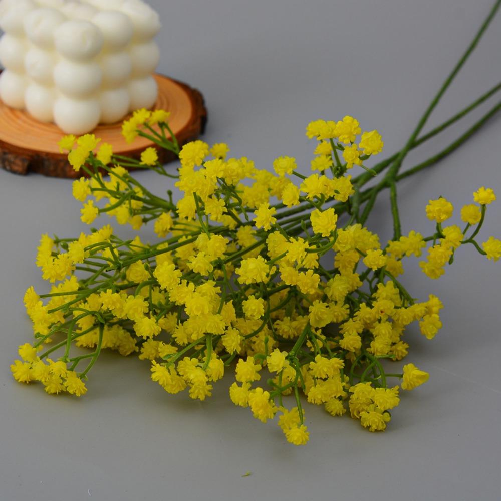 90Heads Artificial Flowers Bouquet 7 Colors 52cm Plastic Wedding Party Decorations Festival Supplies DIY Party Decoration