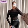 Kankeirr Women's Fashion Stand-up Collar Long Sleeve Casual Blouses & Shirts