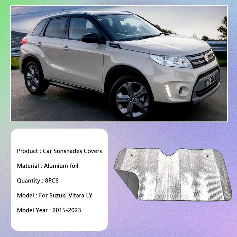 Sonnenblende Für Suzuki Vitara Escudo LY 2015 ~ 2023 Volle Sonnenschutz Abdeckung Schutz Sunproof Vorhänge Fenster Sonnenschirm Auto