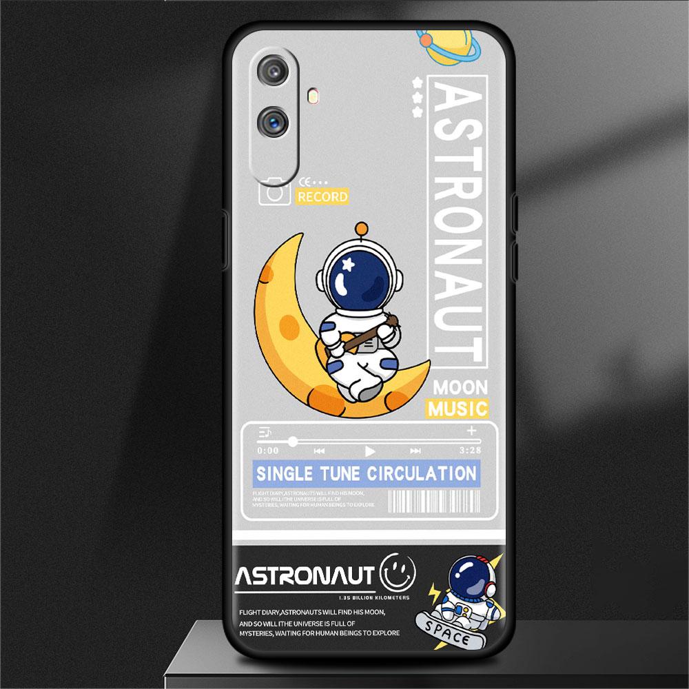 Soft Case For Oppo Realme 8 C21Y C21 GT Neo 2 Pro 3 7 9 Pro 8i 6 C11 9i C35 C15 Master C12 C3 Phone Cover Fashion Cool Astronaut