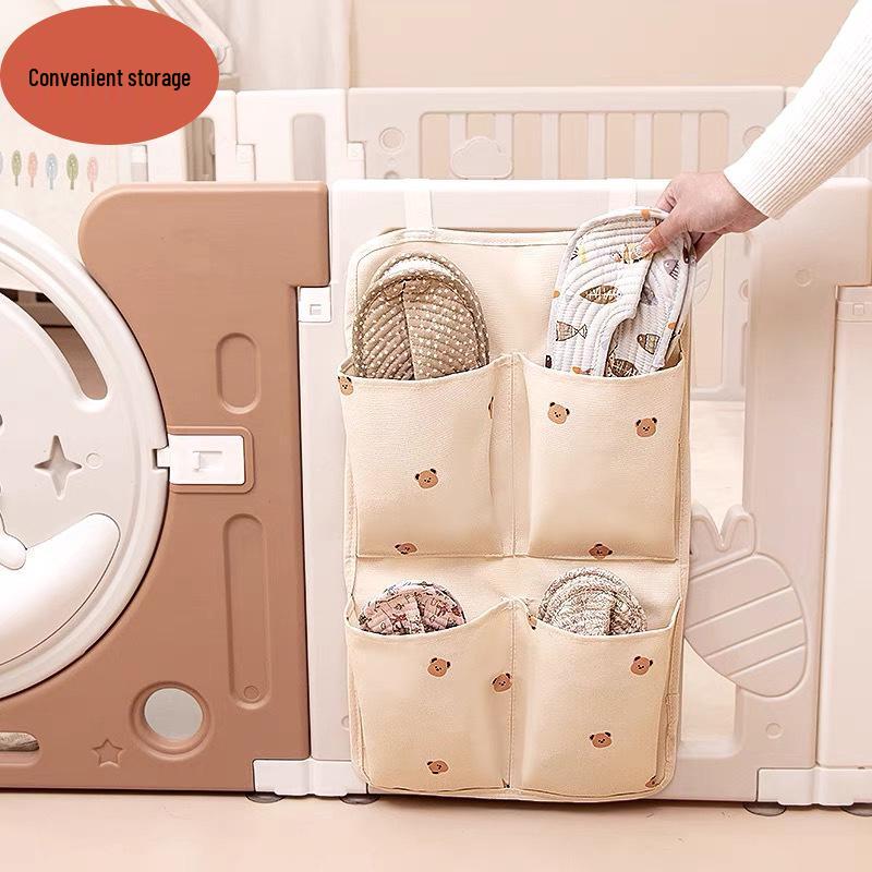 Women's Cotton Foldable Indoor Slippers - Cloth Bottom, Closed Toe, Quiet & Artful Design for All Seasons