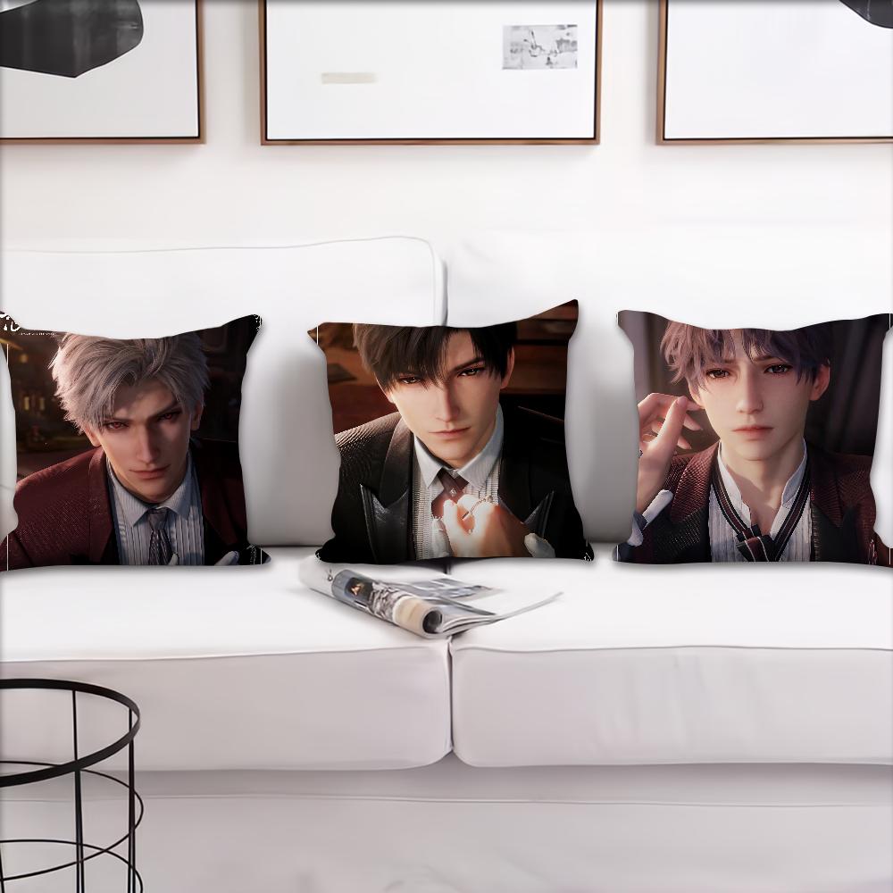 Game L-Love and Deepspace Comfortable soft Pillow Case for Sofa Living Room Home office Decor and Protective Covers