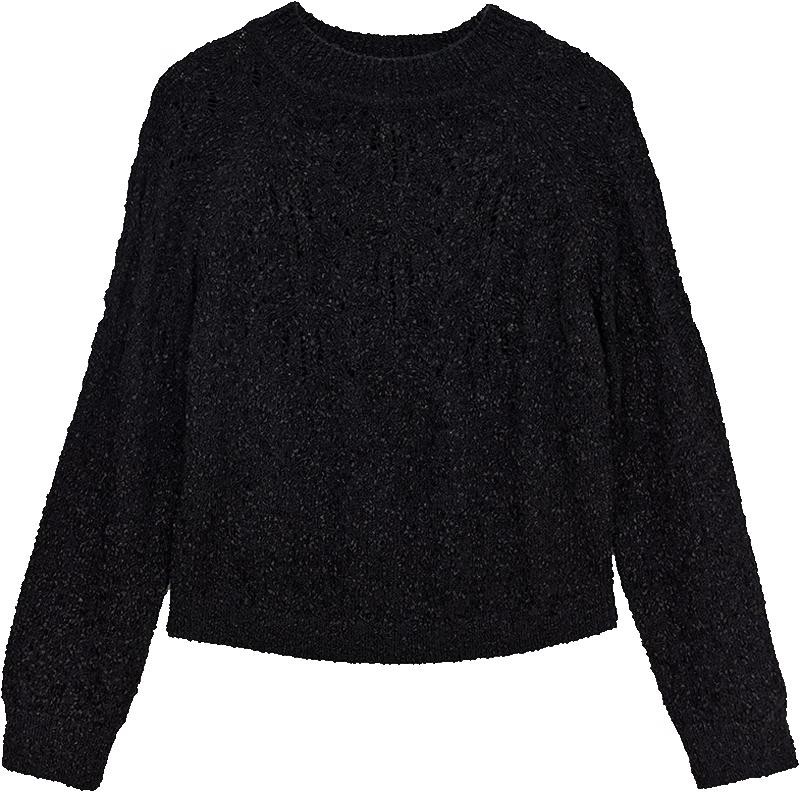 

ТОЛЬКО Женский трикотажный свитер реглан из 3D сетки M