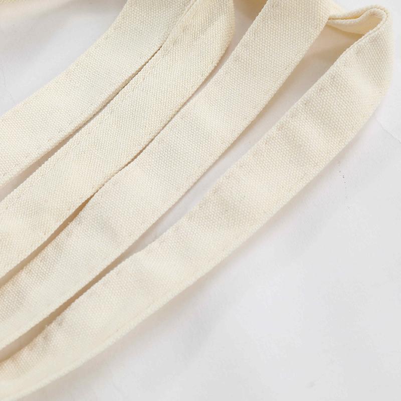 Fashion Canvas Shoulder Bag Customized Print Canvas Shopping Bag Casual Large Capacity Schoolbag Tote Bag