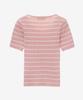 MIND BRIDGE WOMEN [[On]W] U-Neck Striped Slim Fit Knit - 4 Colors