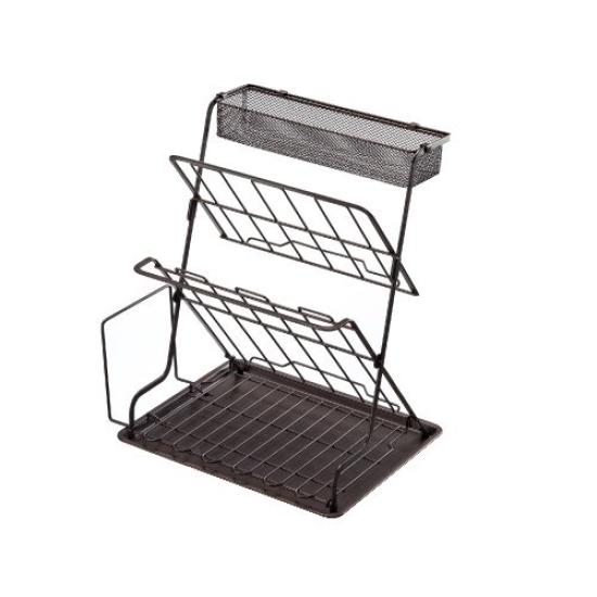 

Anesty Company Style Бесплатная Комбинация Сковороды Темная 33 x x 41 Кастрюля и Приправа Простой Слив HO1723 Подставка, Коричневый, 26.5 см, Хранение, Включено,