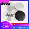 For Jeep 55/63mm 3D Jeep Wheel Hub Center Cover Decorative Cap For Jeep Grand Cherokee Wrangler JK Gladiator Compass Renegade