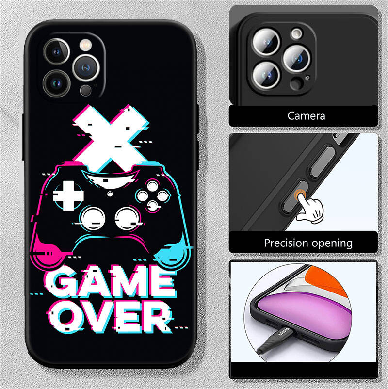 MH63 Game Over Phone Case for Motorola Moto Edge 60 60s 70 G86 G56 G54 E14 G04S G45 G54 G64 S30 S50 X30 X40 X50 Pro Power Tylus