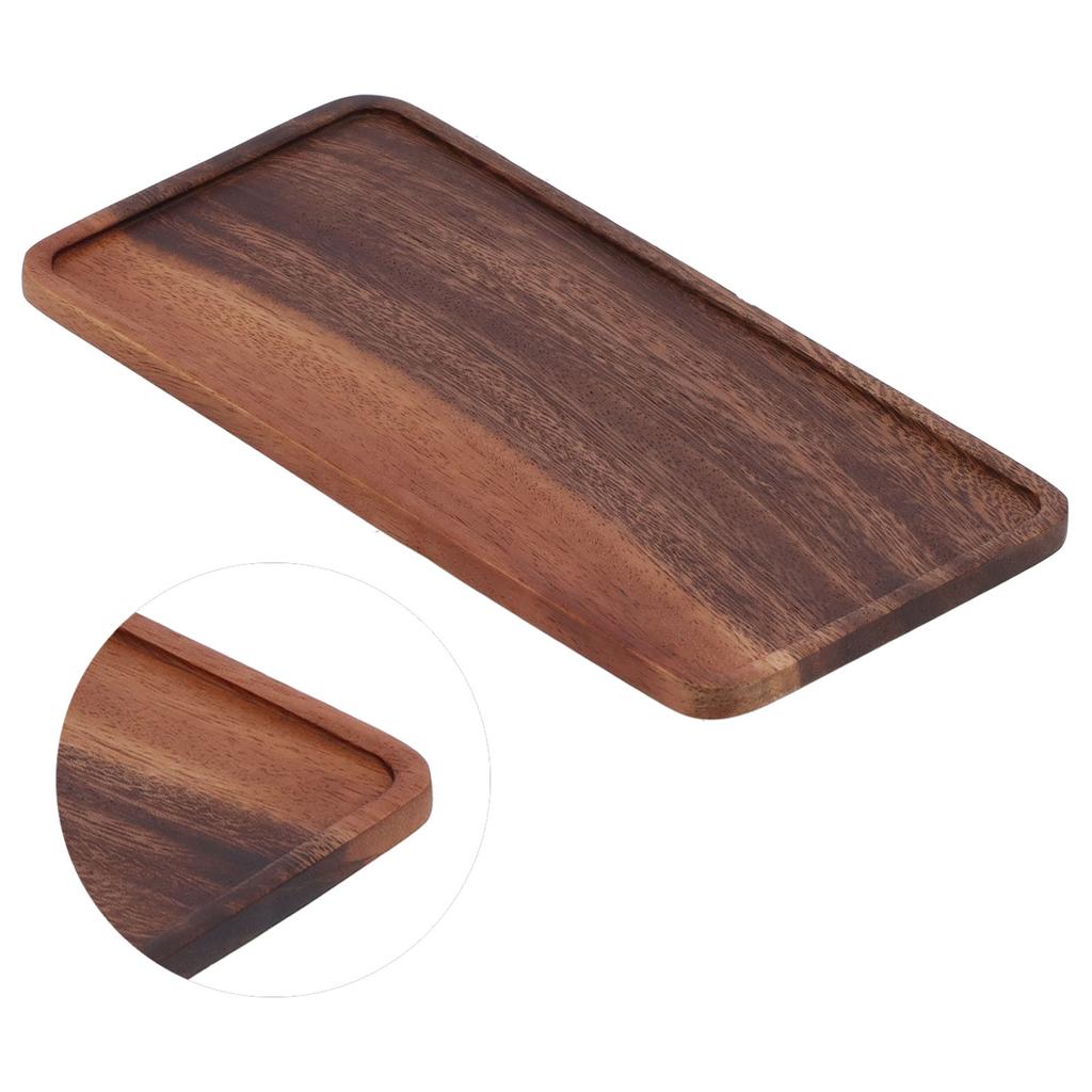 Wooden Tray Walnut Chinese Style Hand Polished Clear Texture Tea Set Tray for Home Hotel