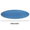 Round Solar Thermal Pool Cover Solar Hot Tub Covers Weatherproof Foldable Protector Portable Energy Saving Thermal Blanket