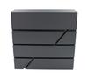 Verotech Large Mailbox with Newspaper Holder