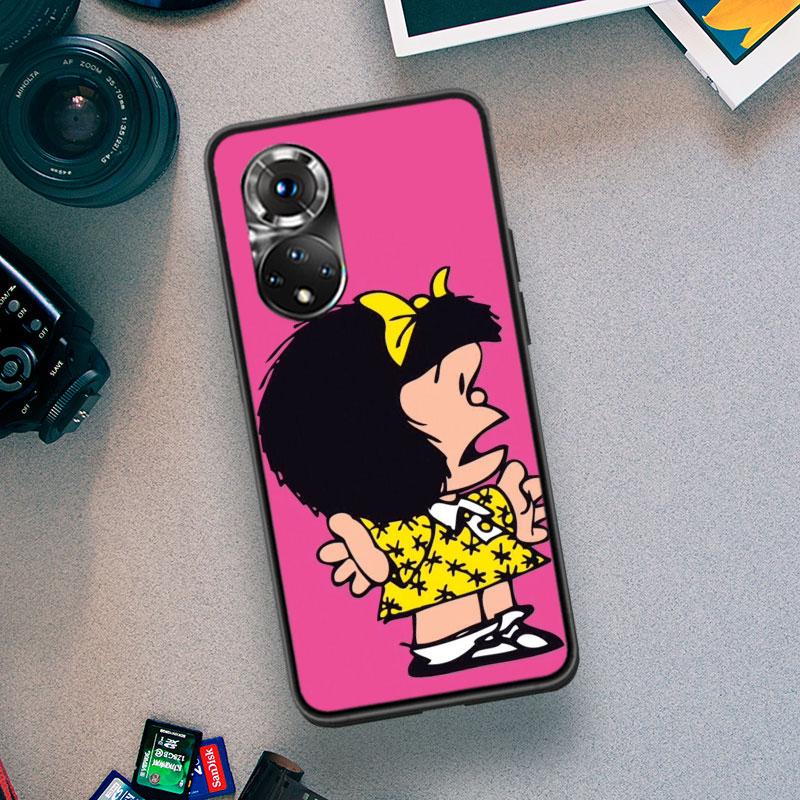 

Милый чехол для телефона M-Mafaldas для Huawei P Smart 2021 Y5 Y6 Y7 Y9 Honor 50 20 Pro 10 10I 9 9X Y9S 8 8A 8X 8S 7S Cover P Smart 2019(2020)