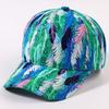 Baseball Cap Women Outdoor Sunscreen Snapback New Casual Dance Spring Summer Feather Graffiti Sun Hat Caps For Men Women Unisex