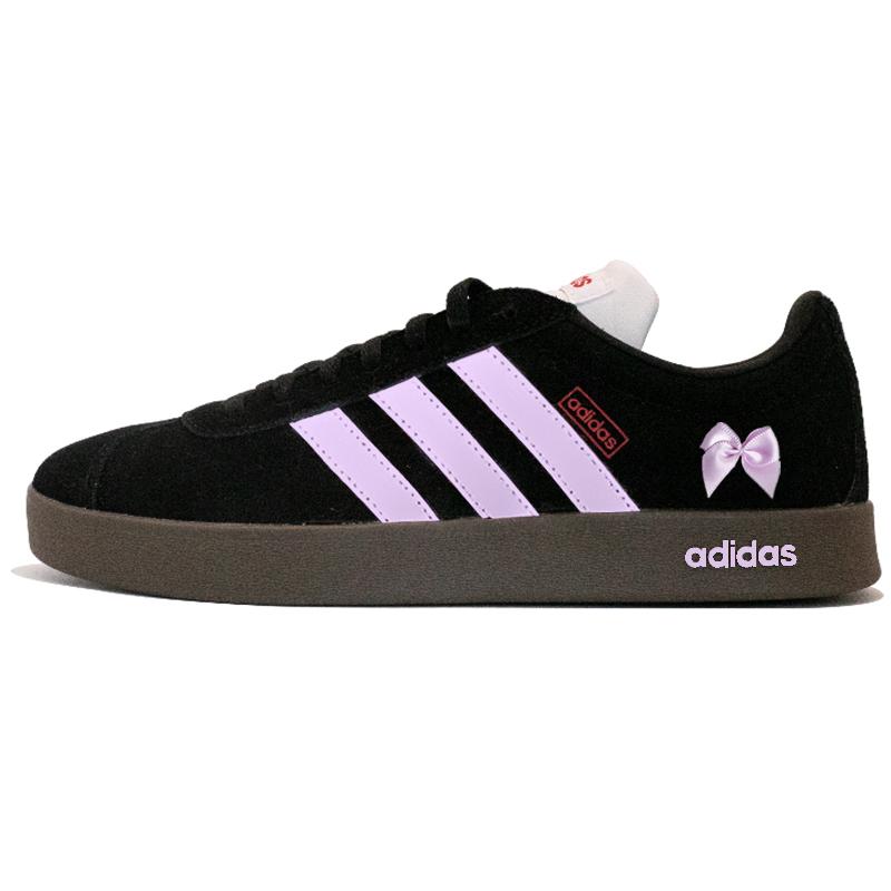 

Adidas Neo VL Court 2.0ARCHIVO Abrasion Resistant Abrasion Resistant Low top Skateboard Shoes Unisex Black Purple HQ1801(Team562-) 35⅔