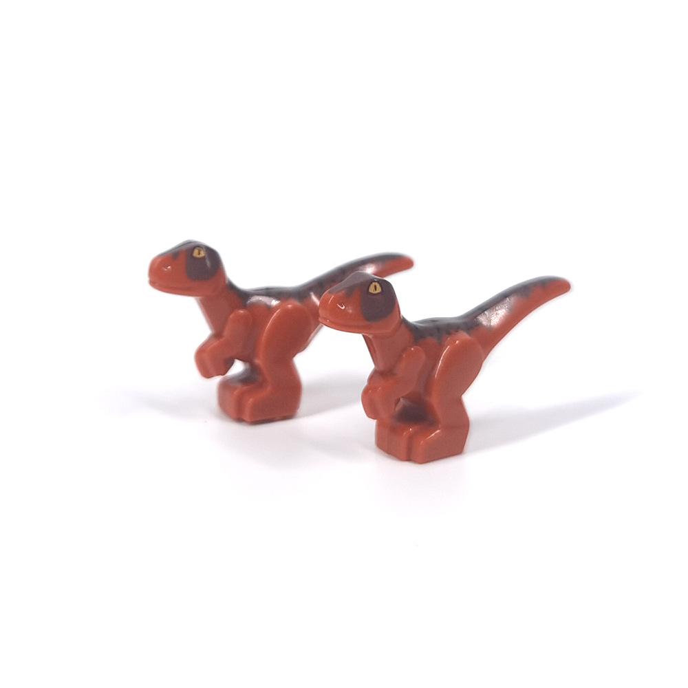 Mini Dinosaur Building Block Assembly Small Particle Scene Ornament Decorative Parts Toy