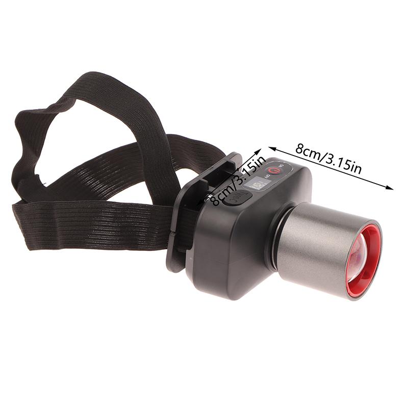 

.[SH]1Pc Headlight LED Head Built-in Battery Headlamp Rechargeable Head Flashlight For Outdoor Fishing Camping Lantern