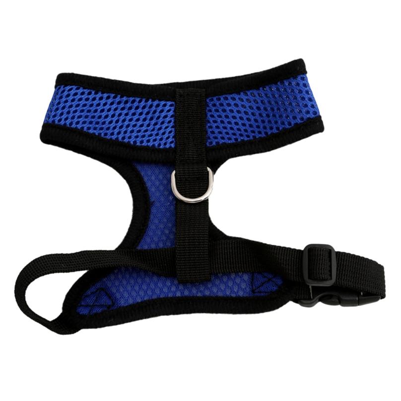 Adjustable Dog Harness Nylon Mesh Vest Harness For Dogs Pets Collar Pets Chest Strap Leash Vest Rope