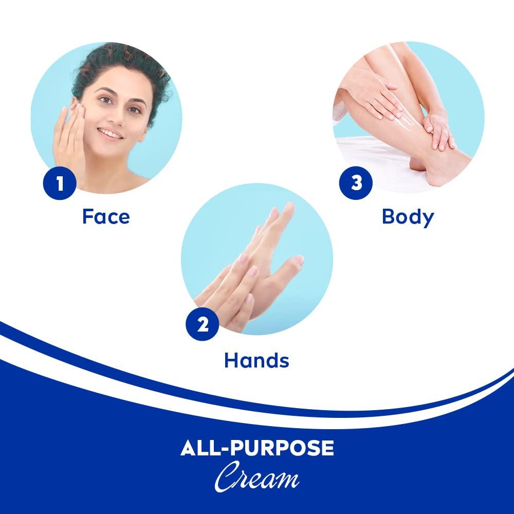 NIVEA Soft Light Moisturizer 200ml | Peppy Pomegranate | Face, Hand & Body, Instant Hydration | Non-Greasy Cream | Vitamin E & Jojoba Oil