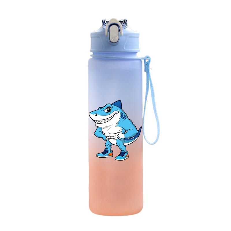 Tuang Tuang Tuang Printed 750Ml Water Bottle Anime Cartoon Large Capacity Drinking Cup Portable Outdoor Sports Water Cup Children Gift