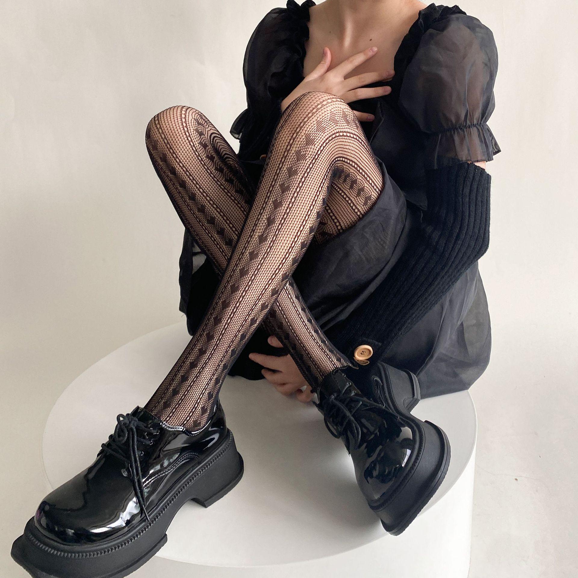 

Милые колготки в стиле Лолиты, японские кавайные колготки, летние нейлоновые сетчатые колготки в сетку, чулки, сексуальное женское белье, женские обтягивающие бедра до бедра