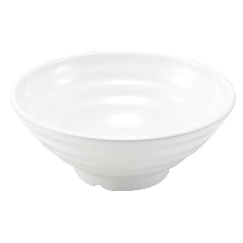 Durable A5 Melamine White Soup & Noodle Bowl