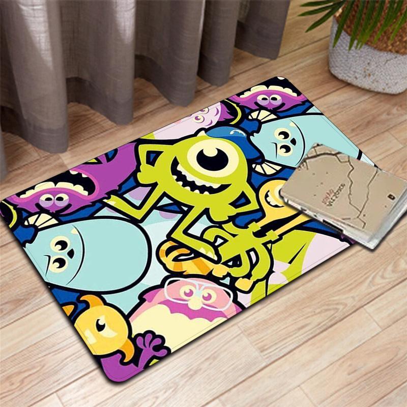 Monsters Mike Wazowski Rug Floor Mat for Living Room or Bedroom Soft and Comfortable Carpet a Gift for Birthday and Holiday.NFF0928250