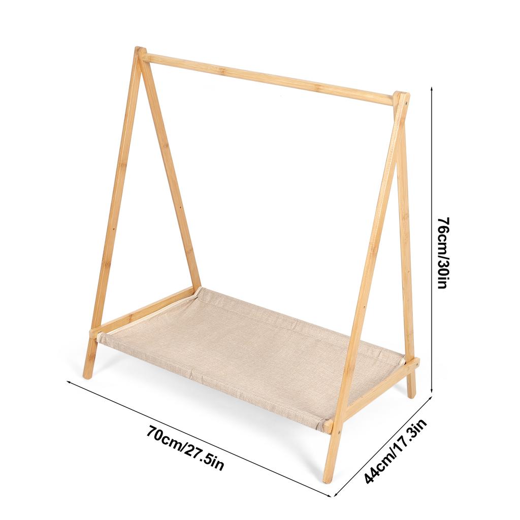 1 Pcs Wood Clothes Rack Foldable Garment Rack Wardrobe Storage Rack Clothing Storage Organizer Shelves For Entryway and Bed Room