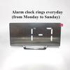 Mirror Digital Alarm Clock Temperature Date Night Mode Snooze USB Powered Always On Table Clock 12/24H Anti-disturb LED Clock