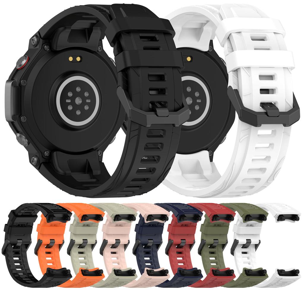 Strap For Amazfit T-Rex 3 SmartWatch Accessories Sport Replacement Original Silicone Bracelet correa Huami Amazfit T Rex3 band
