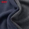 Hengyuanxiang Men's 100% Cashmere Thickened Round Neck Sweater
