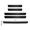 4pcs/5pcs set Carbon Fibre Threshold Protection Strip Universal Anti-scratch and Anti-collision Door Decorative Strip Sticker