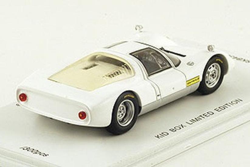 Spark Porsche Carrera 6 1966 White Finished Product 1/43 (906-120)