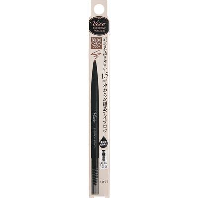 Double Seriche KoSe Y Seriche eYebrow Pencil S Br303 Pink Brown 0.06g